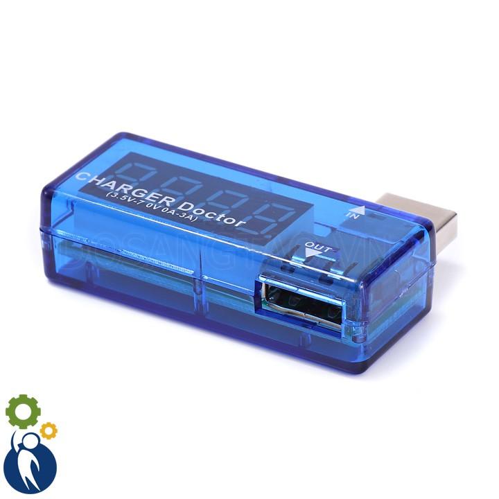 USB Đo Dòng Điện và Điện Áp, Test Điện Thoại Sạc Dự Phòng