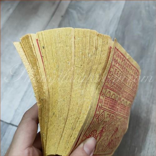 Bộ giấy thông hành/Tiền Thiên Khối /100 tờ - thờ cúng