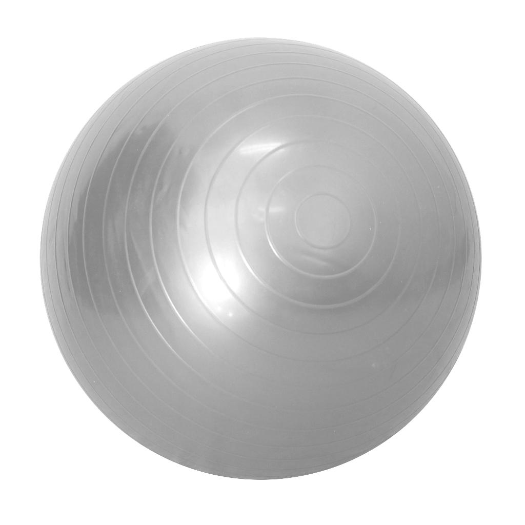 Physio Balance Yoga Fitness Gym ANTI-BURST BALL Exercise 45cm Inflatable, Purple