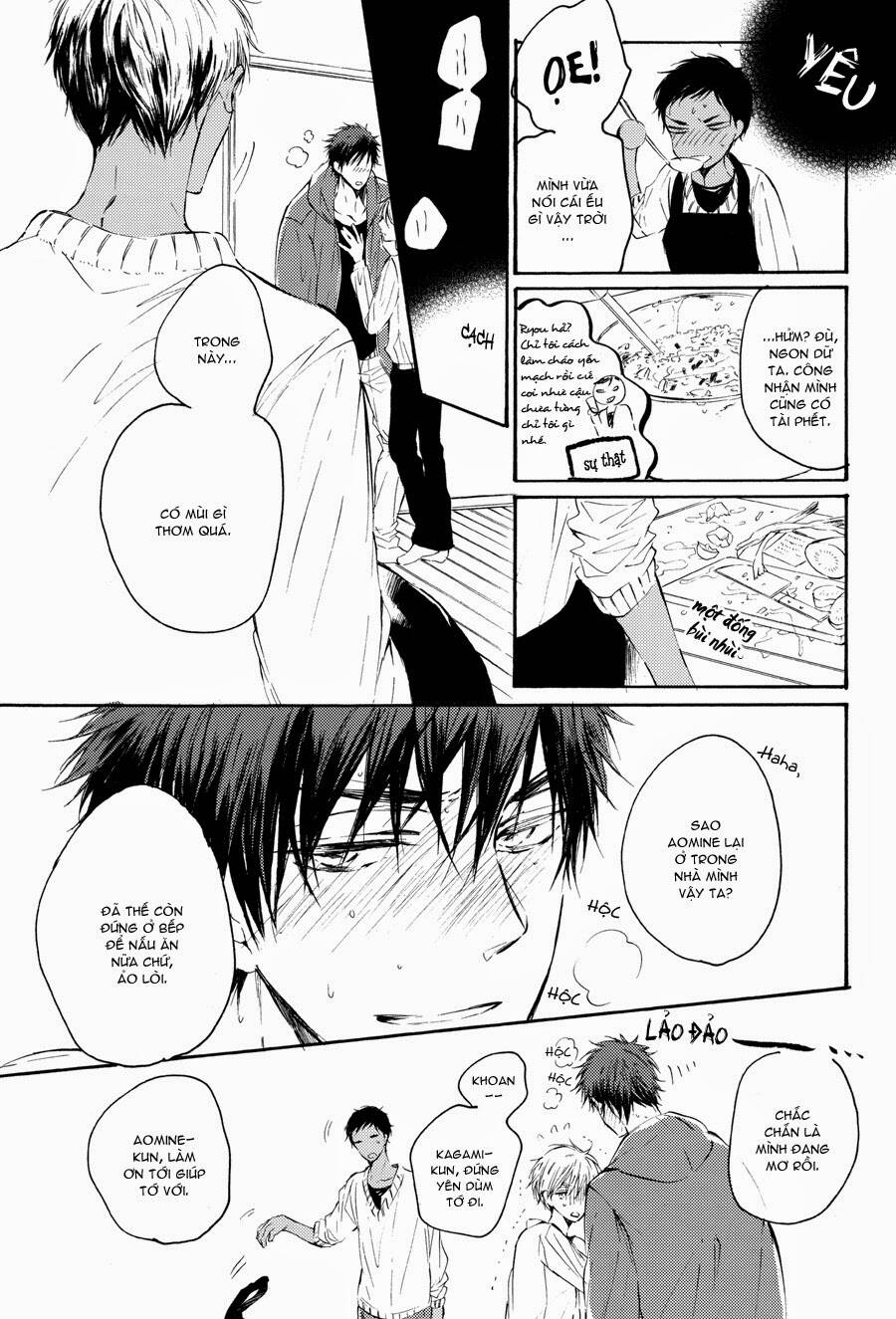 kuroko – tuyển thủ vô hình: good night darling chapter 1 14