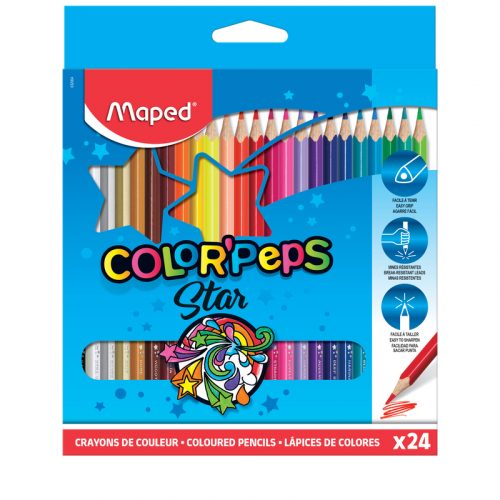 Chì Màu Maped - 24 Màu