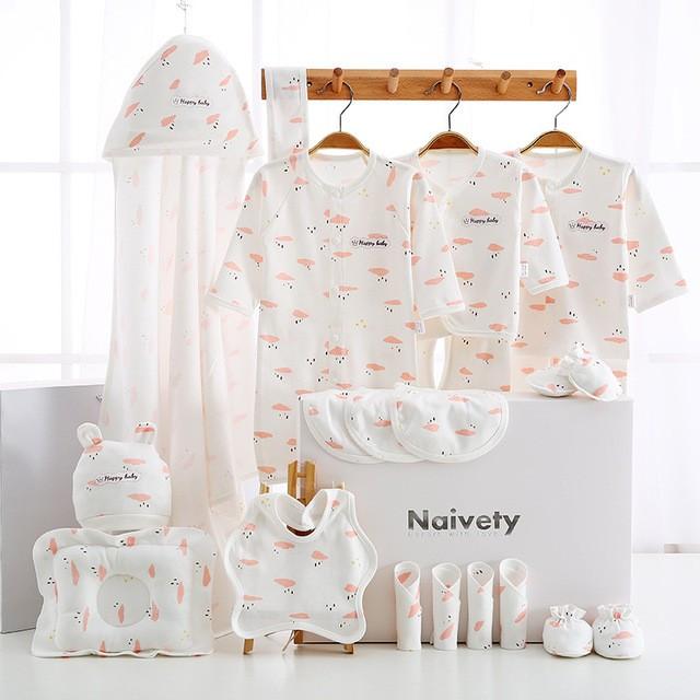 SET ĐỒ SƠ SINH CAO CẤP CHO BÉ - LÀM QUÀ TẶNG, DÙNG 22 CHI TIẾT