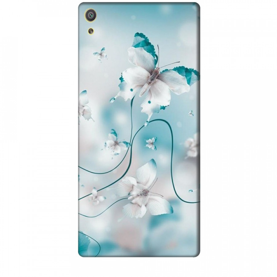 Ốp lưng dành cho điện thoại SONY XA ULTRA Cánh Bướm Xanh Mẫu 1