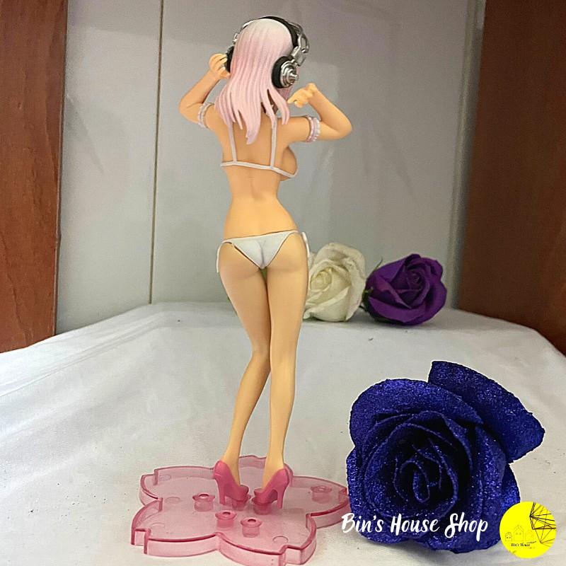 Mô hình đồ chơi nhân vật Super Sonico mặc Bikini cao 19cm