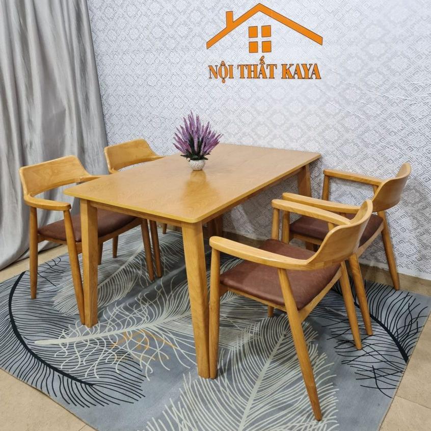 Bộ bàn 4 ghế Hirosima 1m2