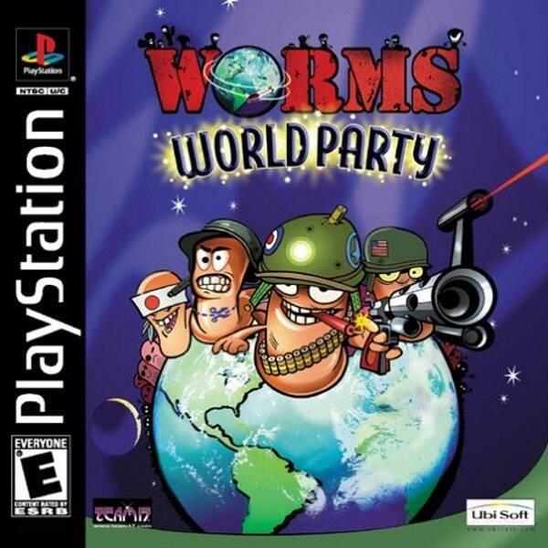 Game ps1 worm party