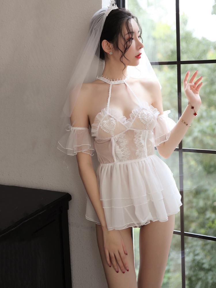 Váy ngủ cosplay cô dâu kiểu dáng mới nhất gợi cảm quyến rũ