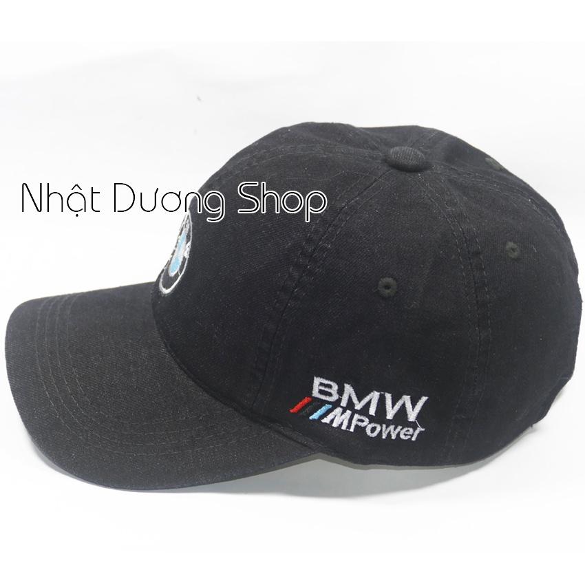 Nón kết jeans thời trang thêu chữ Au di & B.M.W - cá tính, phong cách phù hợp cho cả nam và nữ rất xịn sò