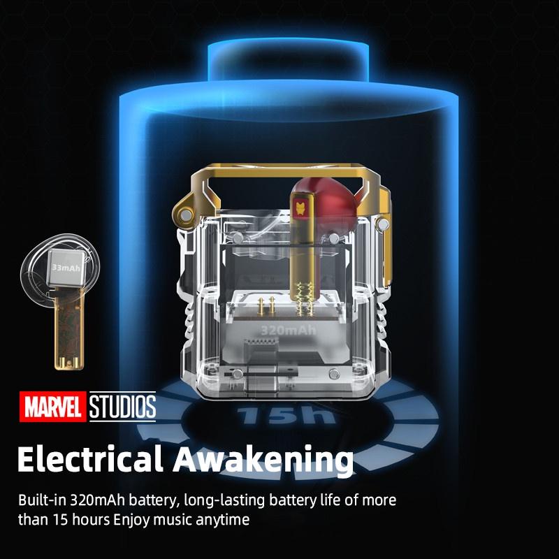 Tai Nghe Nhét Tai Không Dây Bluetooth 5.3 Chống Ồn TWS Disney BTMV08-Hàng chính hãng