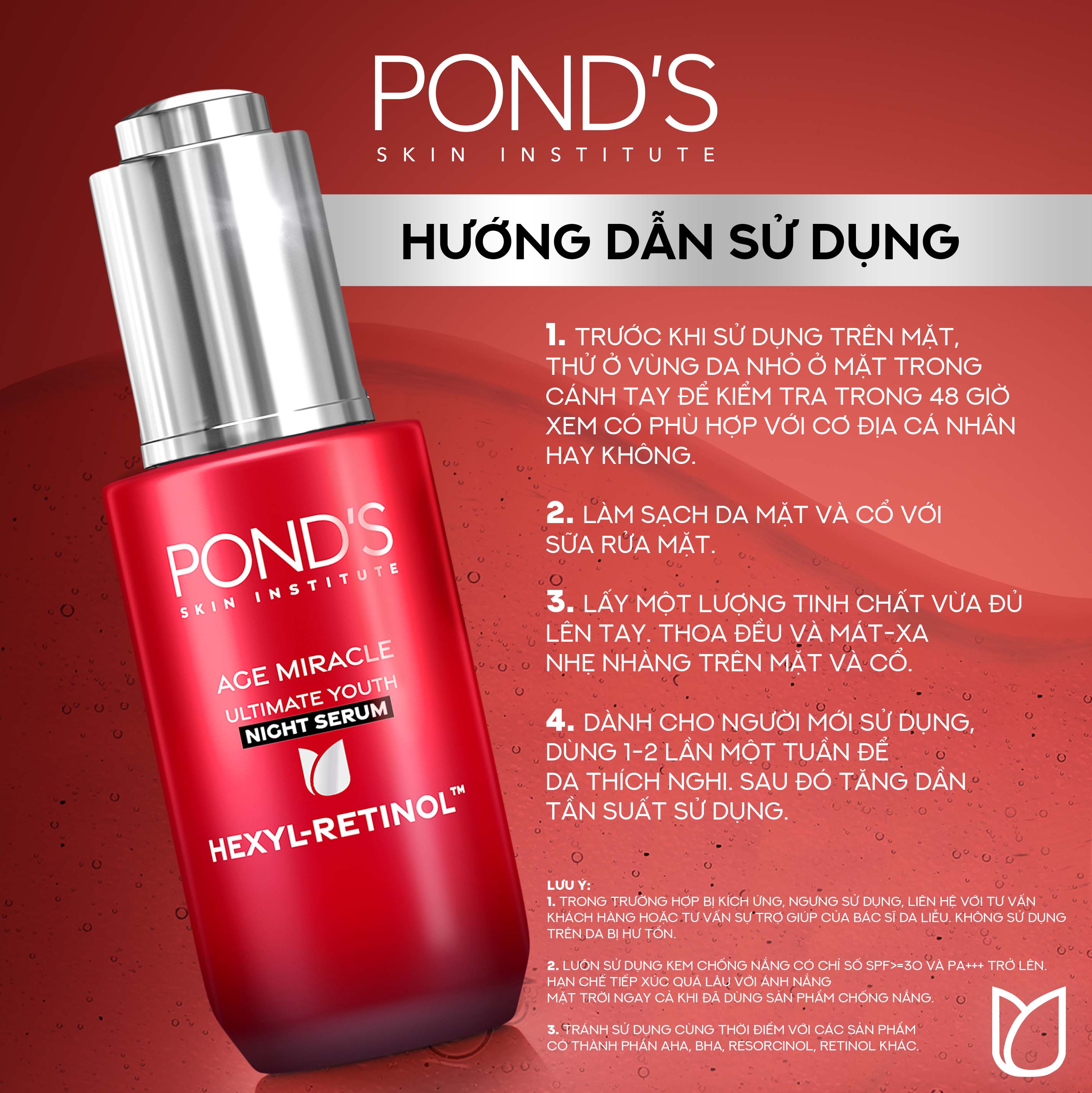 Serum Ngăn Ngừa Lão Hóa Pond'S Age Miracle Double Action (30ml)