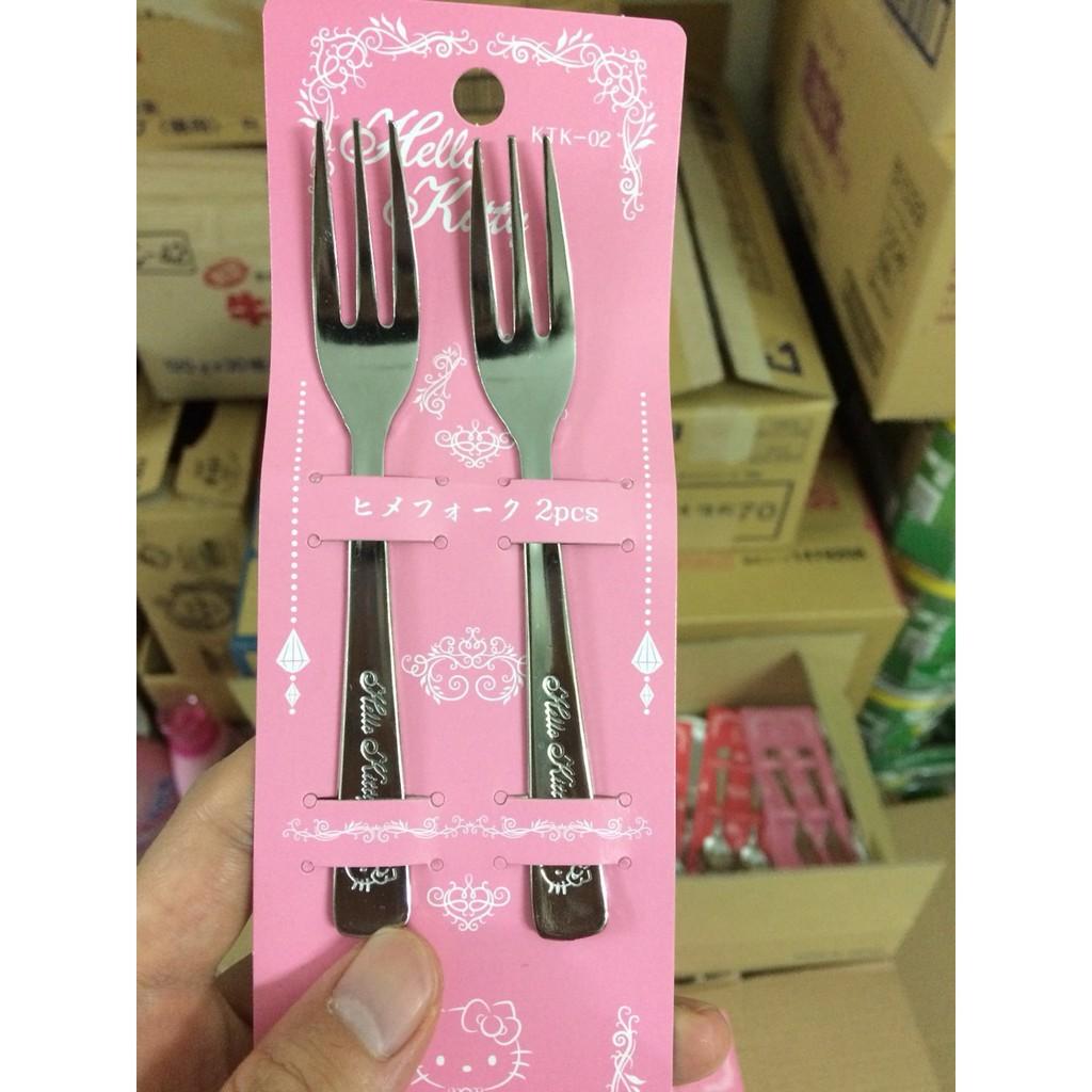 Dĩa inox cho bé tập ăn hình mèo Kitty