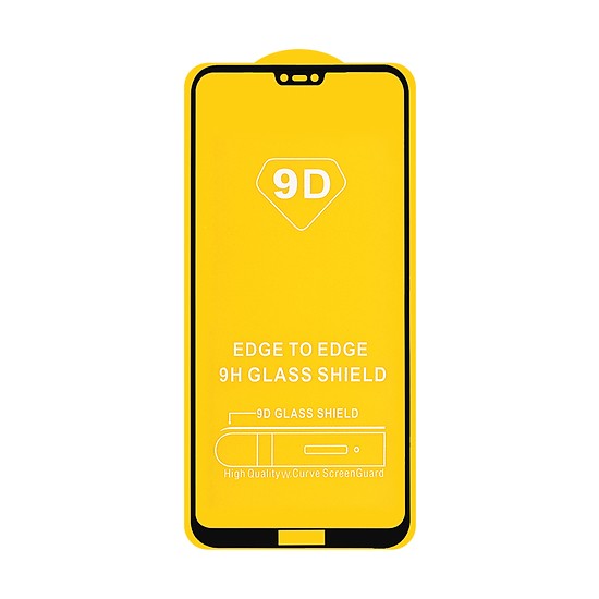 Kính Cường Lực 9D Tràn Màn Hình Viền Đen Cho Dòng Điện Thoại NOKIA 6.1 PLUS