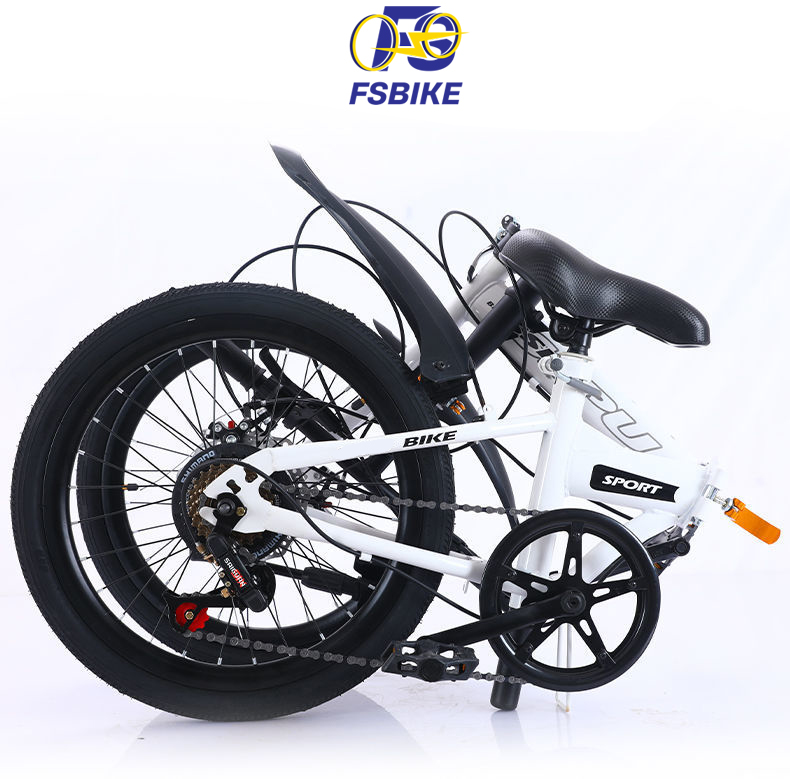 Xe Đạp Thể Thao Gấp Gọn SL001 Vành 20Inch Chịu Tải 160kg FSBike + Tặng Kèm Chắn Bùn