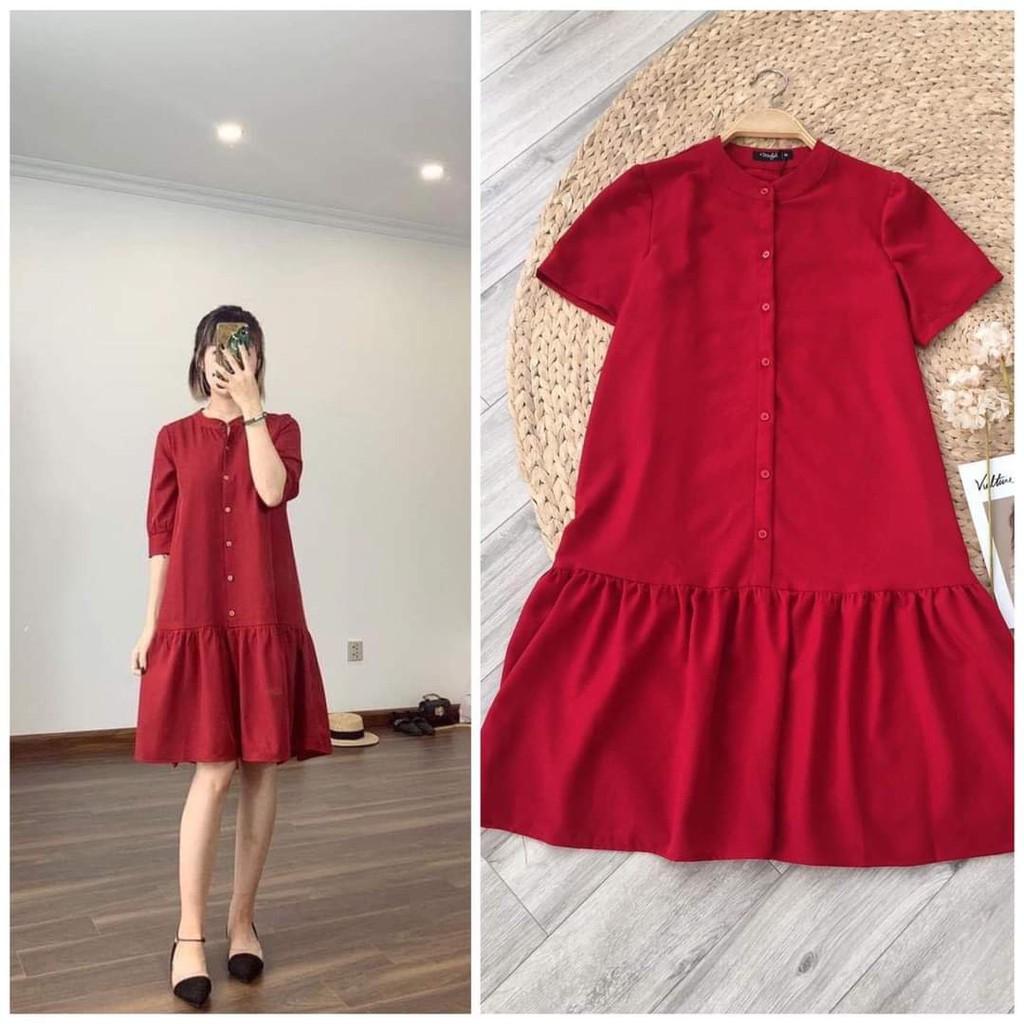 váy bầu cao cấp cực sang chảnhchất lụa  siêu mátfrom rộngfree size 43~67kg