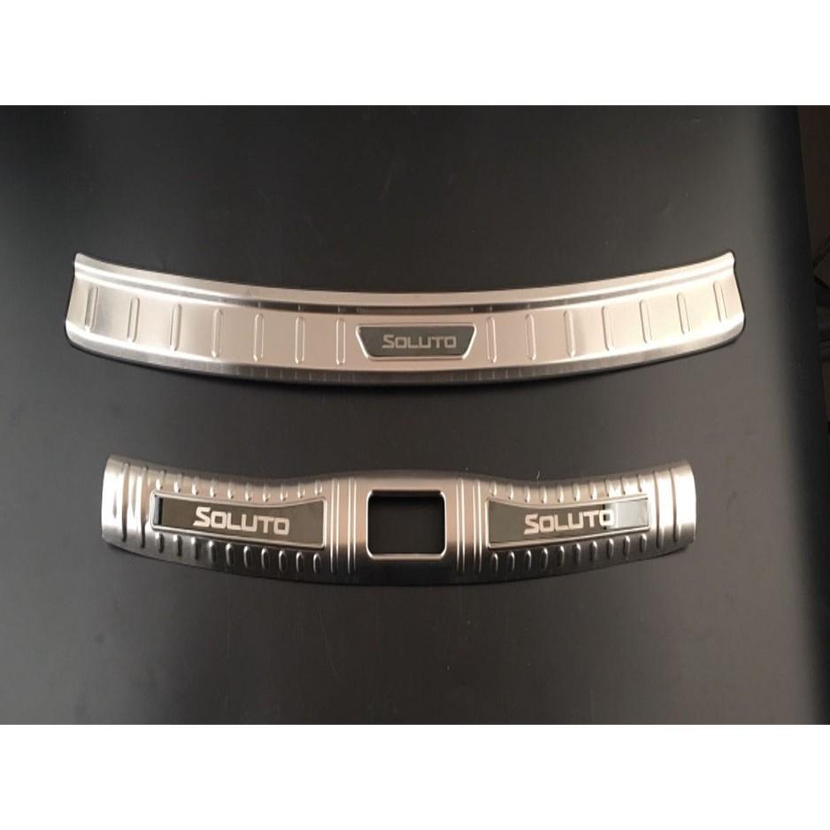 Chống trầy cốp trong ngoài dành cho xe KIA SOLUTO mẫu INOX