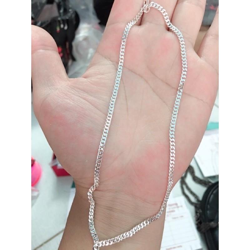 Dây chuyền họng phay bạc chuẩn bạc ta dành cho bé yêu