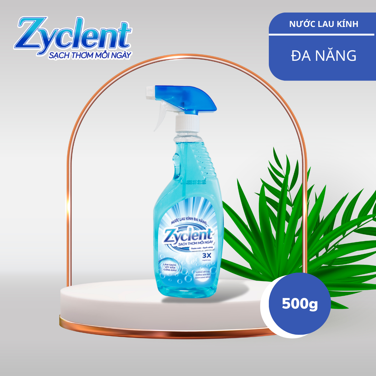 NƯỚC LAU KÍNH ĐA NĂNG ZYCLENT - 500G