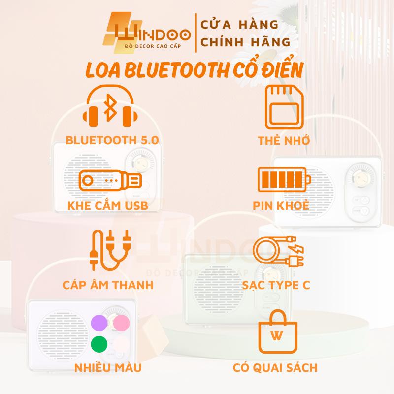 [FreeShip+Tặng thẻ 8GB]Loa bluetooth mini di động DZ-004 âm thanh siêu chất, siêu trầm, có khe cắm thẻ nhớ+tặng thẻ 8GB