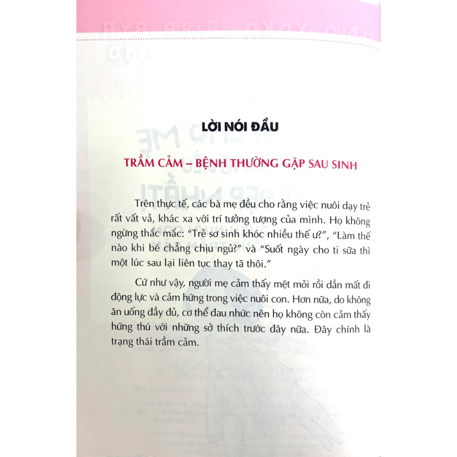 Dành Cho Mẹ Những Điều Tốt Đẹp Nhất - 95 Thói Quen Nuôi Con Để Mẹ Không Trầm Cảm