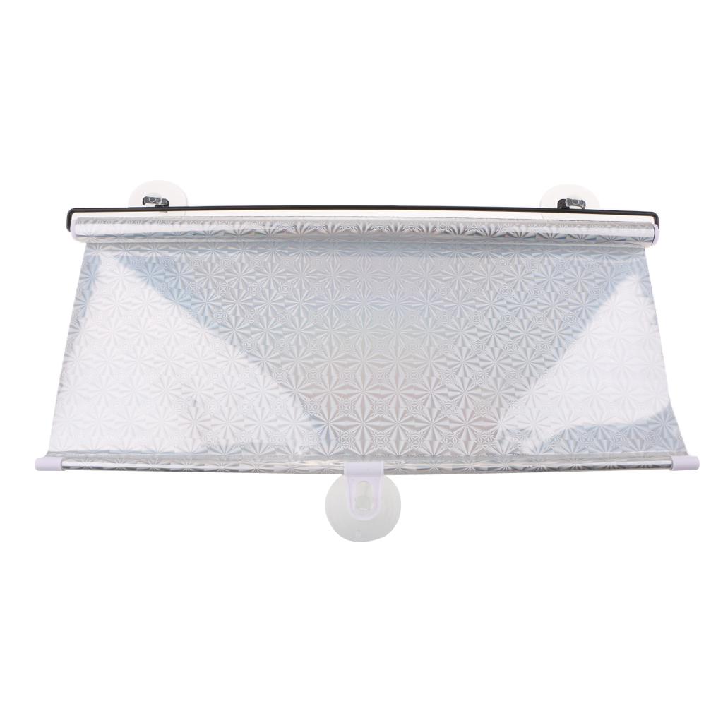 Car Retractable Roller Sunshade 50x125cm Cover for Side Front Rear Window