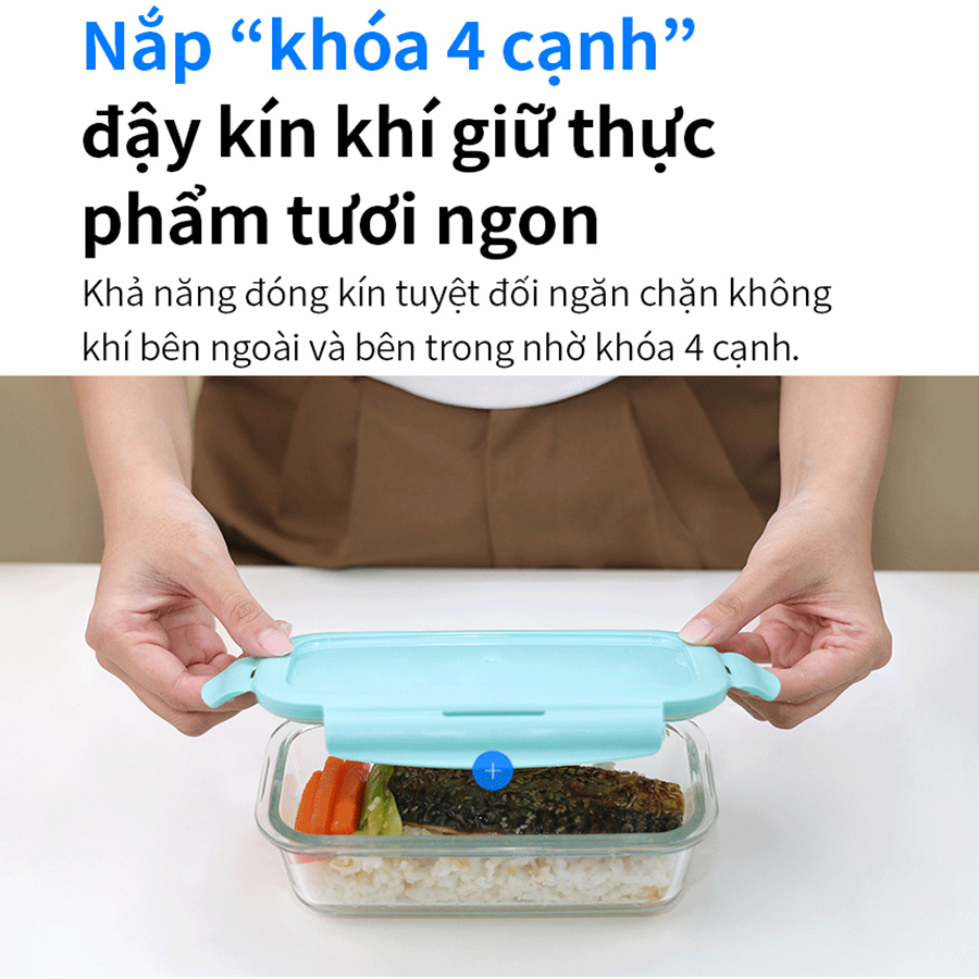 Hộp Thủy Tinh Chịu Nhiệt Lock&Lock LCB425