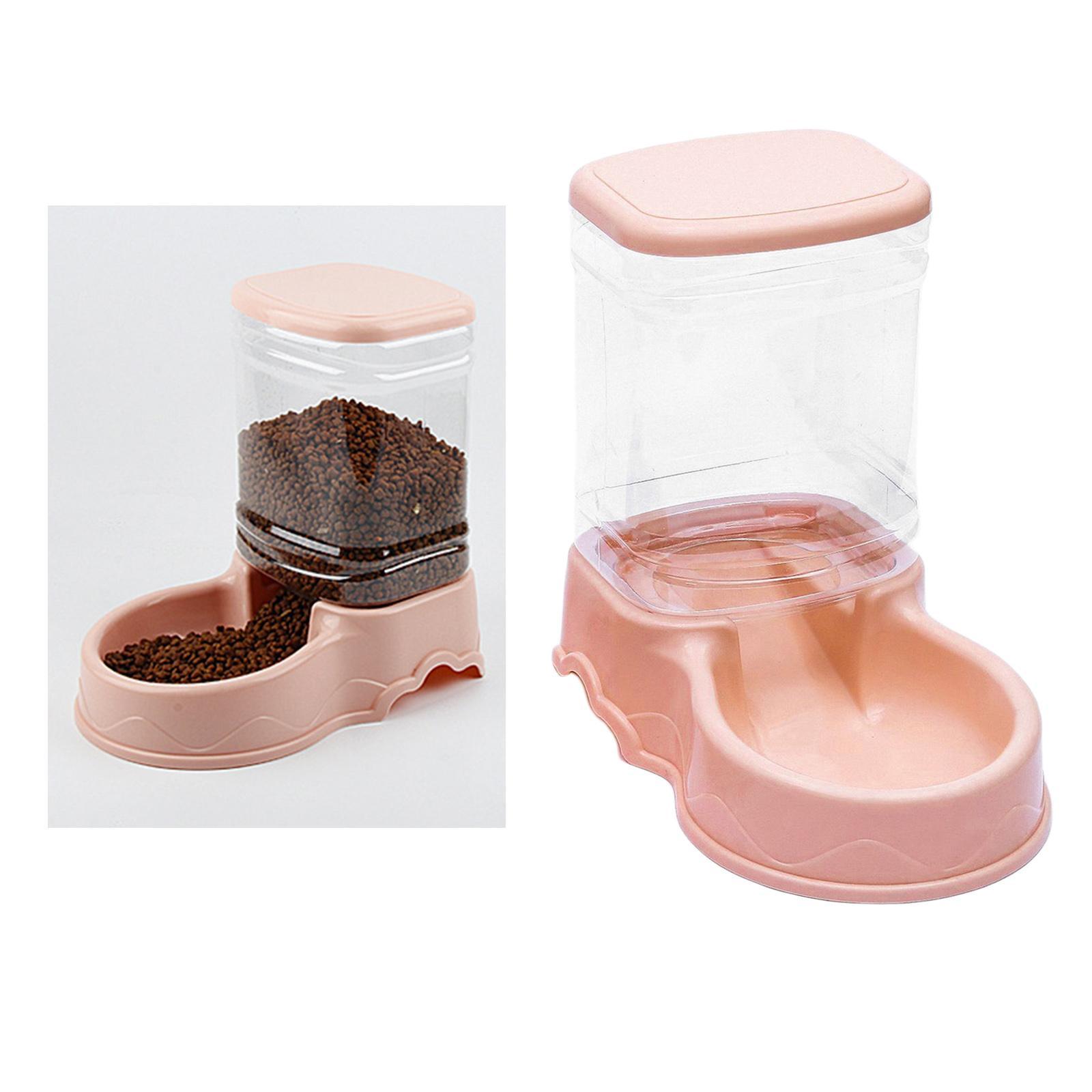 AUTOMATIC PET WATER DISPENSER Puppy Dish Food Feeder /Bowl