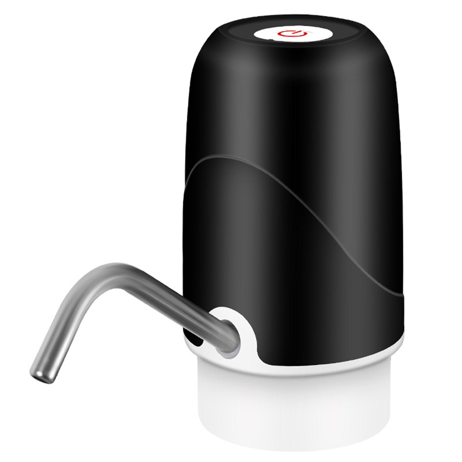 Máy bơm hút bình nước, dạng vòi tự động, chất liệu nhựa ABS bền chắc, sạc USB