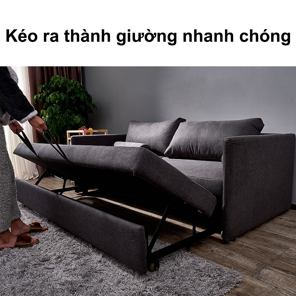 Ghế Sofa Giường Kéo Đa Năng Phong Cách Hiện Đại Cho Phòng Khách HGK-06
