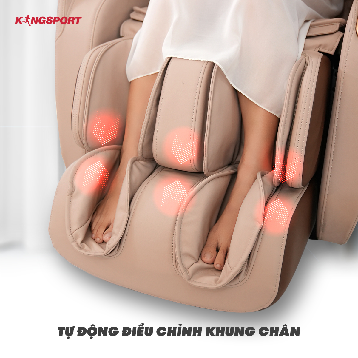 Ghế massage toàn thân cao cấp Kingsport G72 - Brown Soil