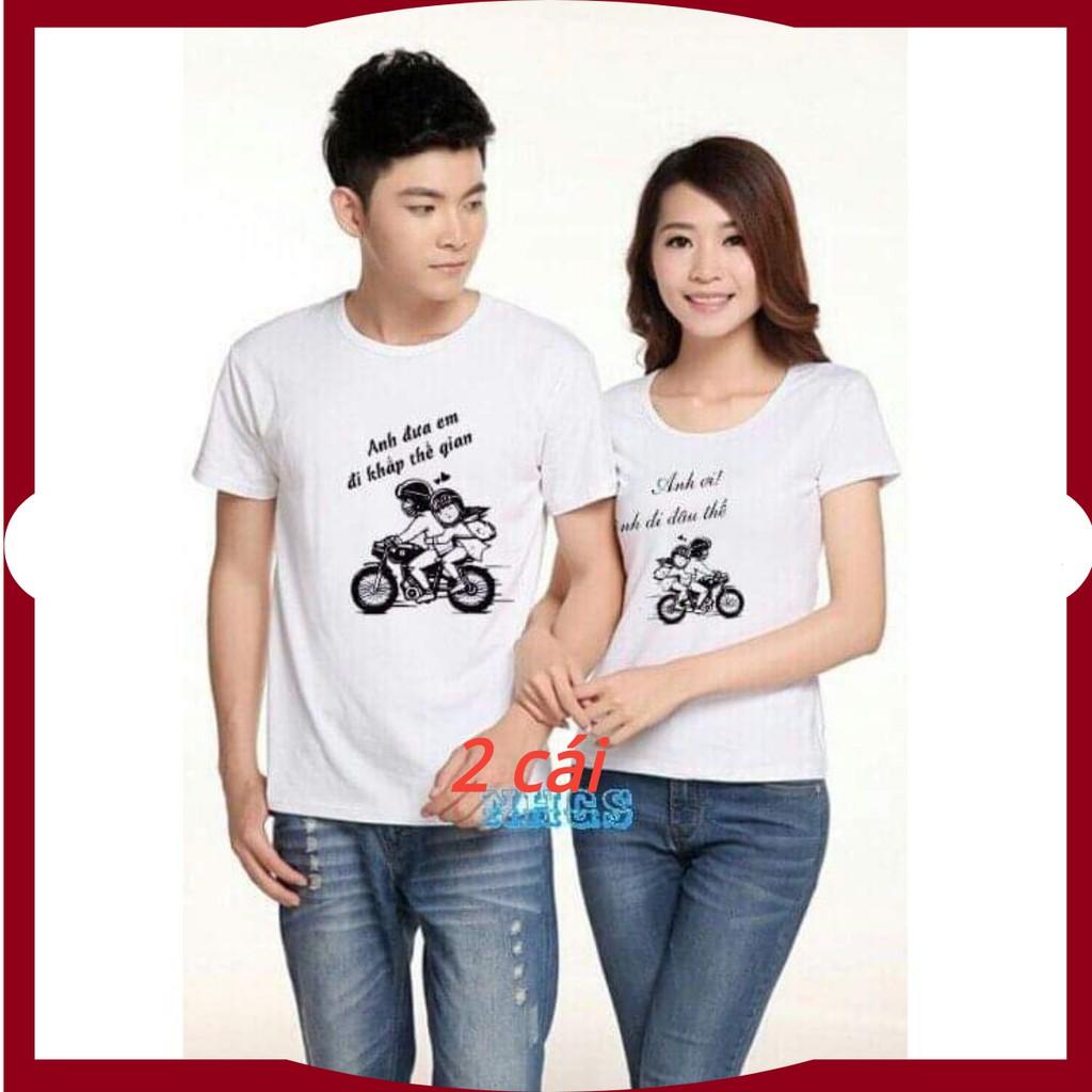áo đôi áo cặp đi trốn
