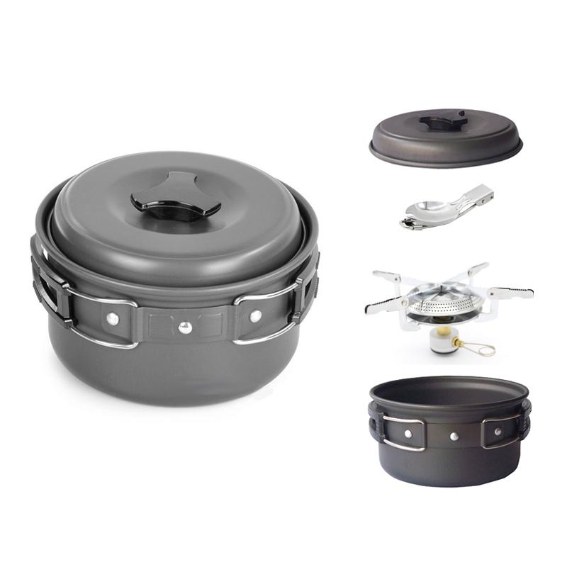Foldable Rice Cooker for Travel Outdoor Durable Campfire Cooking Pot