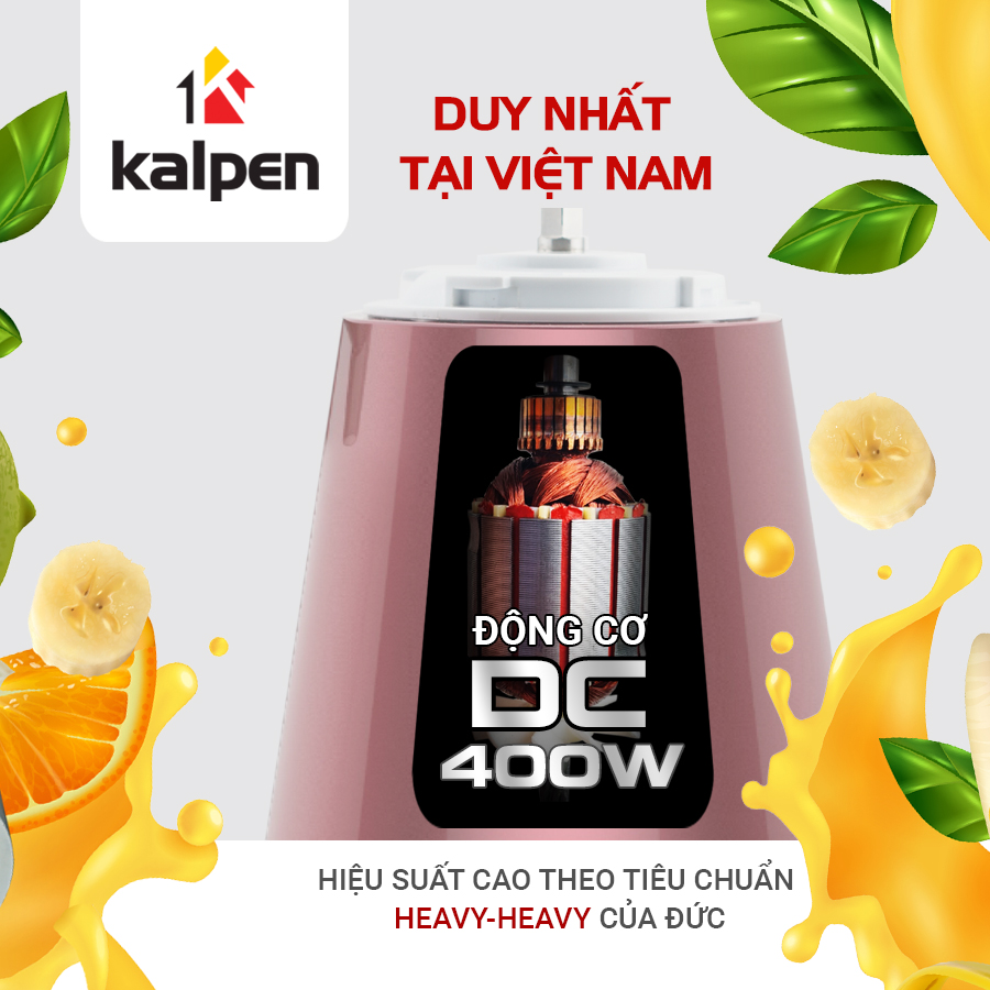 Máy ép chậm Kalpen J8 công suất 400W - Hàng chính hãng