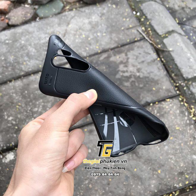 Ốp lưng Xiaomi Redmi 9 silicon giả da Auto Focus