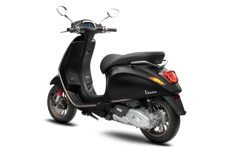 Xe Tay Ga VESPA SPRINT S TFT MÀU ĐEN NHÁM BLACK OPACO 125