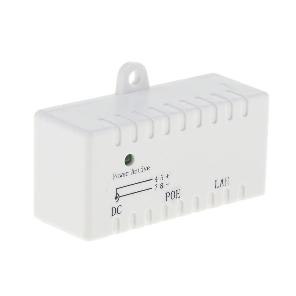 POE Injector Power over Ethernet Switch Adapter for IP Camera Networking
