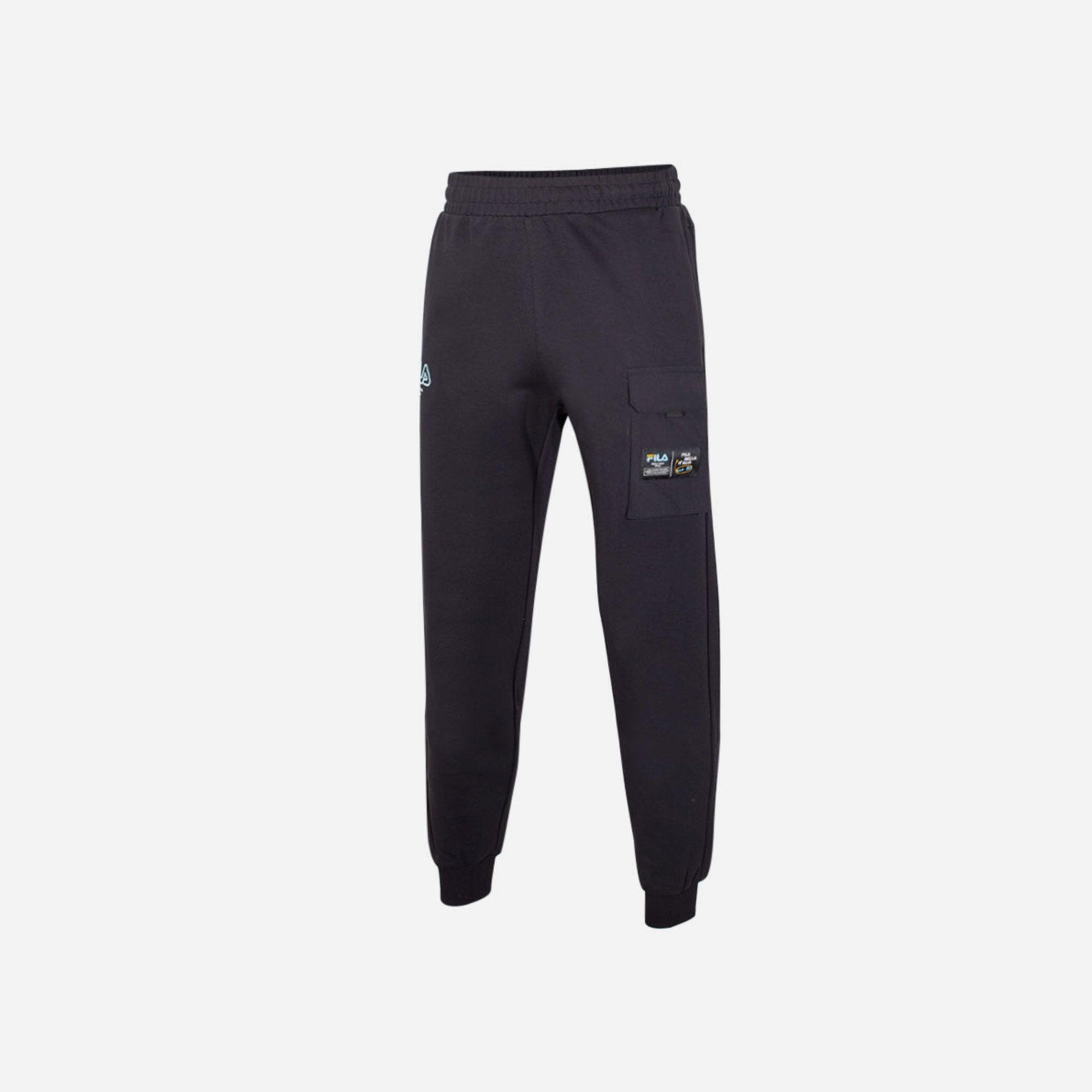 Quần dài thời trang unisex Fila KNIT LONG PANT - FW2PTE3061M-BLK