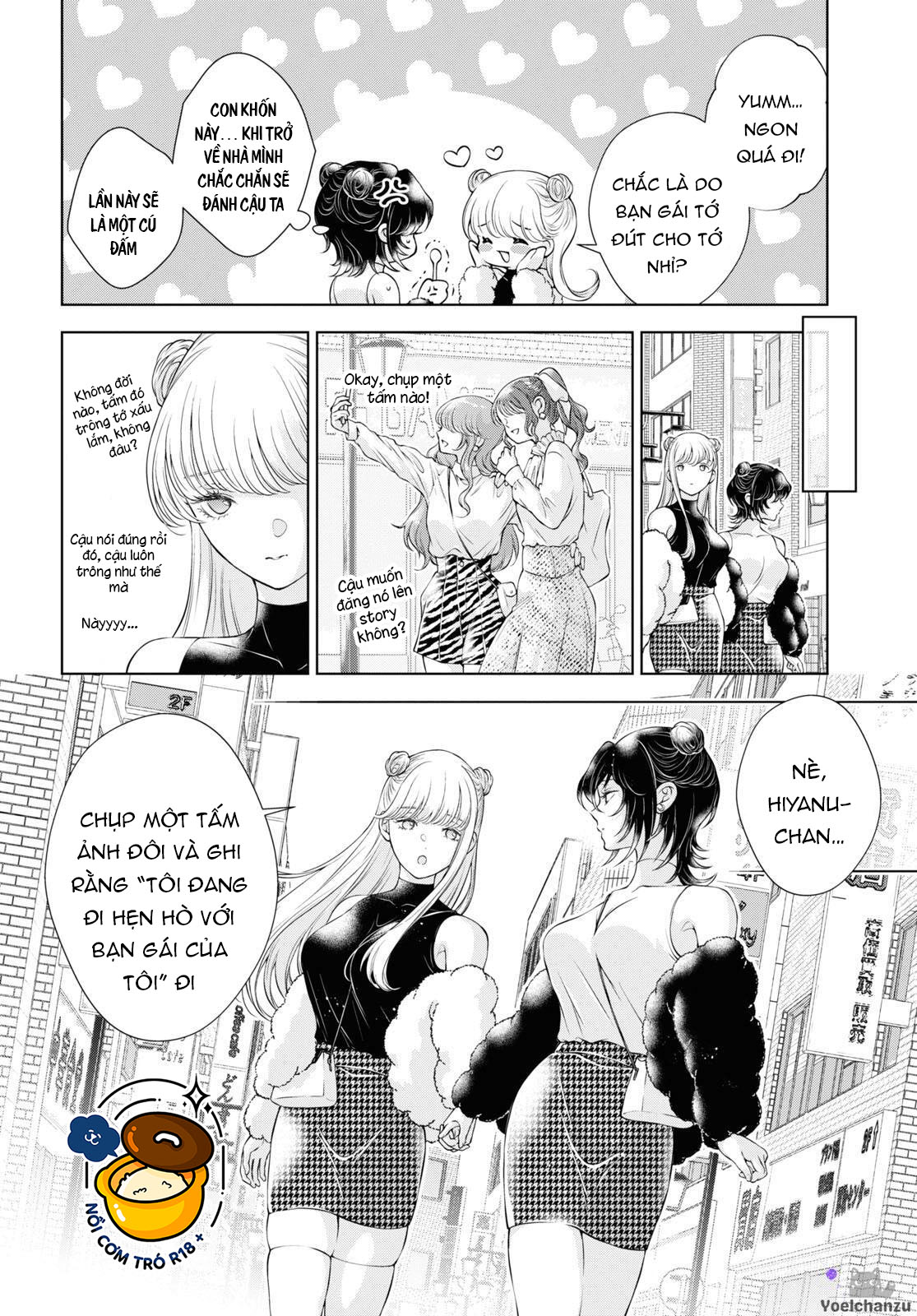 hôm nay bạn gái tôi không ở đây chapter 9.1 8