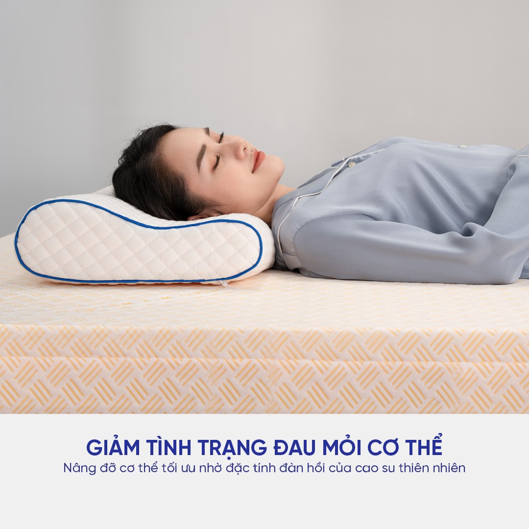 Nệm cao su thiên nhiên Aroma Latex dày 15cm