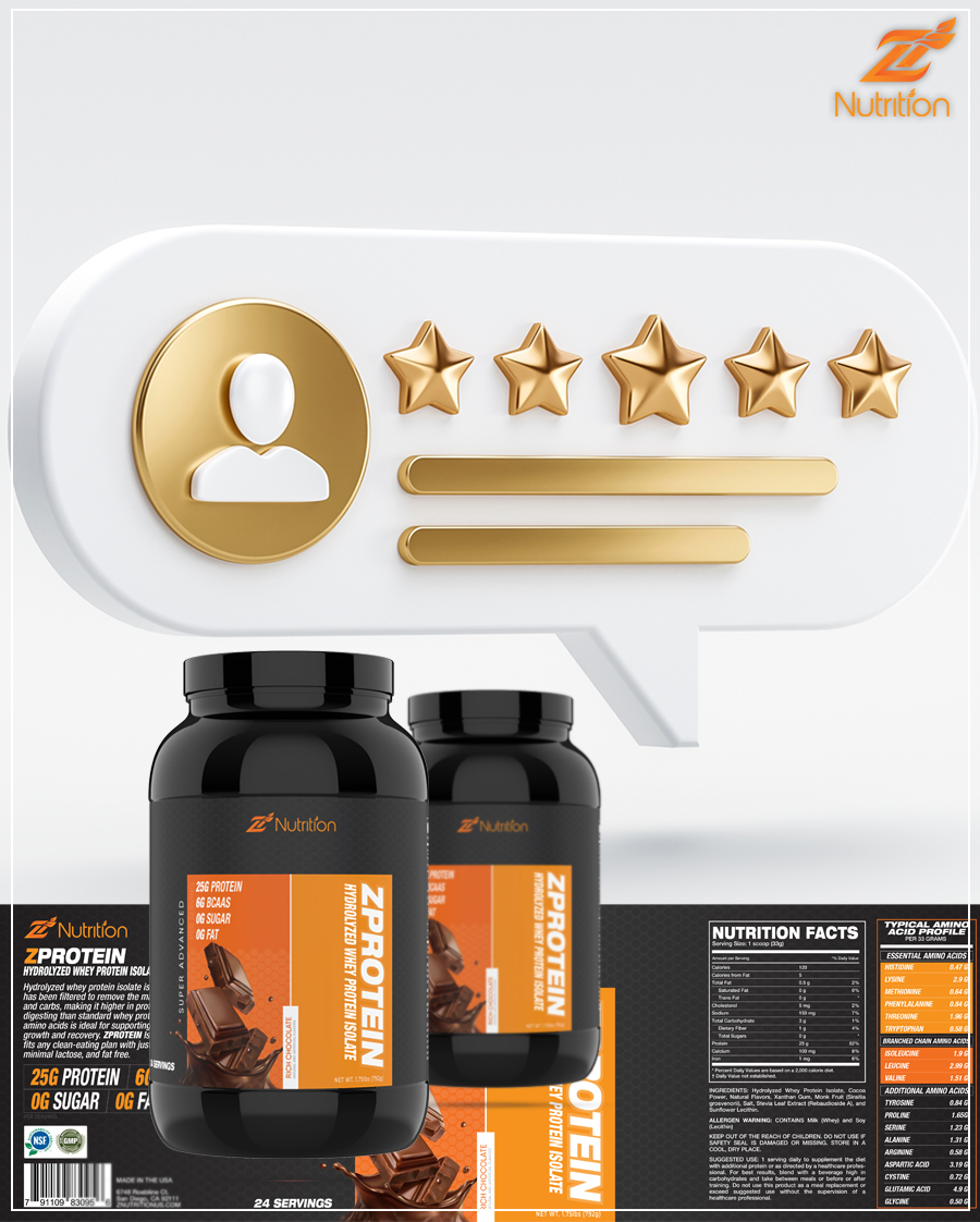 ZPROTEIN WHEY TĂNG CƠ HIỆU QUẢ CỦA ZNUTRITION