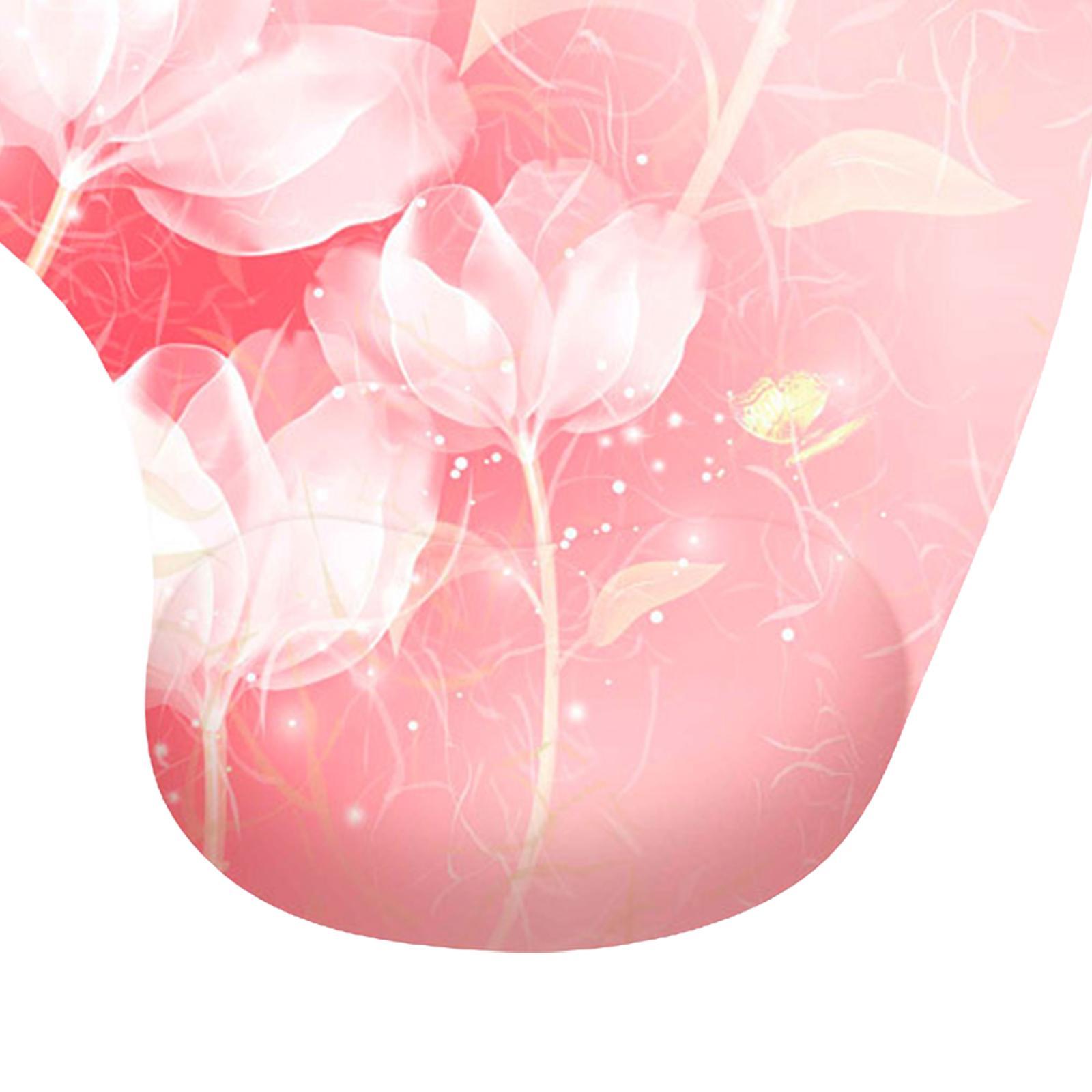Mouse Pad with Wrist Support Anti Slip Soft Comfortable for Home Office