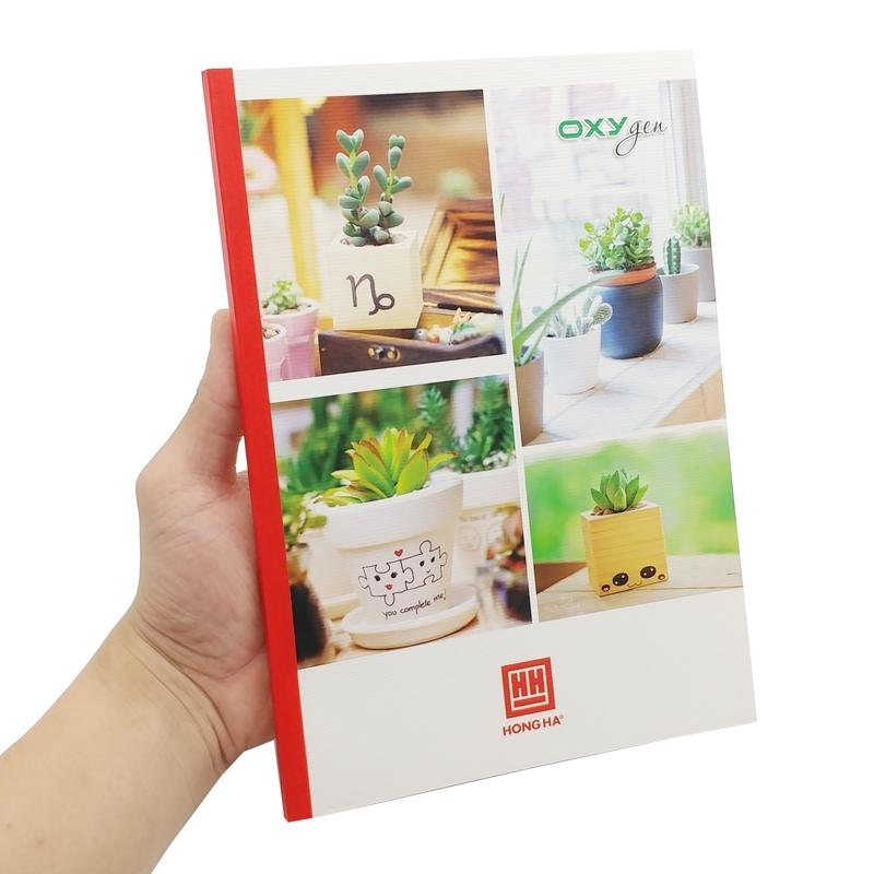 Vở Oxygen Kẻ Ngang 120 Trang - Hồng Hà 1091