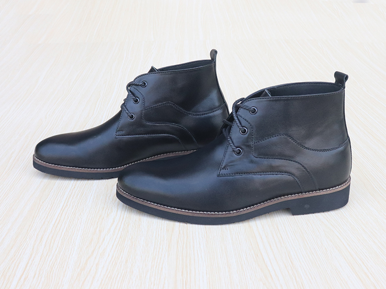 GIÀY TĂNG CHIỀU CAO - GIÀY CAO DÀNH CHO NAM GIỚI T&amp;TRA S1078 BOOTS - CAO 7CM GIÀY ĐỘN NAM CAO VƯỢT TRỘI