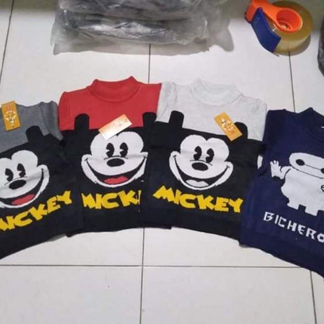 Áo Len hình Mickey