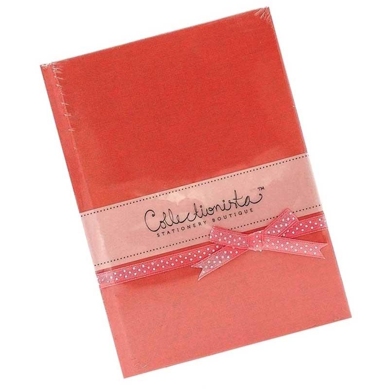 Sổ Collectionista Petit Polka Ribbon - Màu Đỏ