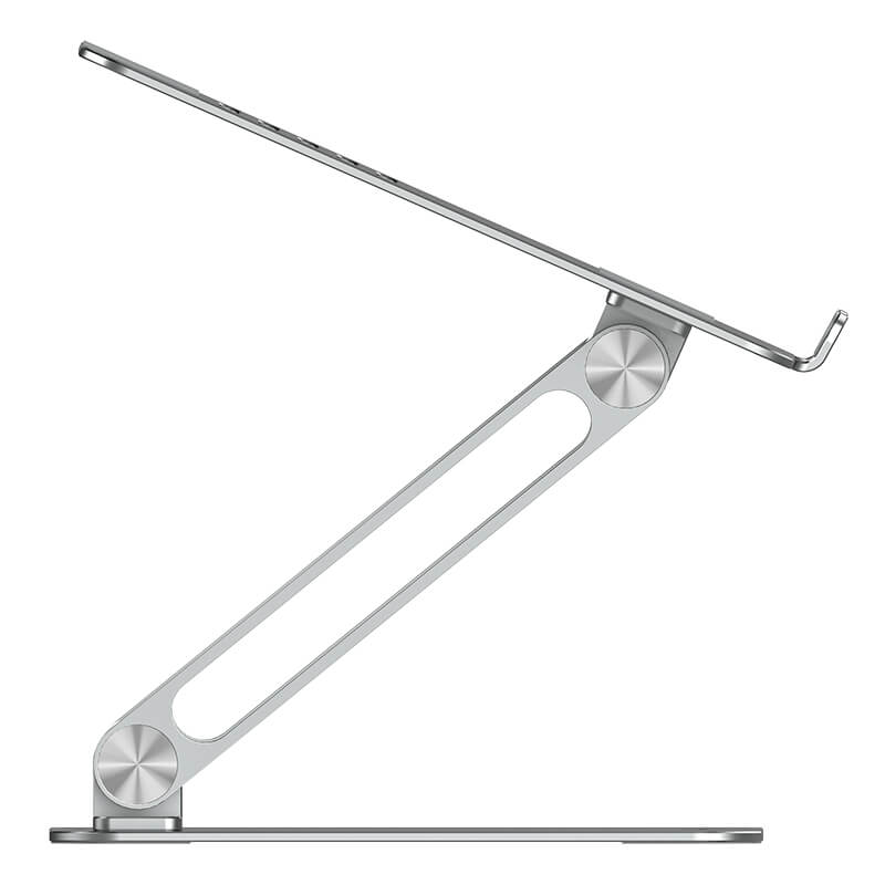 Giá đỡ tản nhiệt Macbook Laptop hiệu Nillkin ProDesk Adjustable Laptop Stand (Laptop 9 inch đến 17 inch giúp tản nhiệt, thiết kế nhôm nguyên khối chống mỏi cổ khi làm việc) Max12 - hàng chính hãng