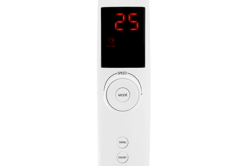 Quạt đứng Toshiba F-LSD30(W)VN - Điều khiển từ xa núm xoay vô cực - 9 cánh - DC inverter tiết kiệm điện 70% - Cảm biến nhiệt độ - Màn hình LED hiển thị - Hàng chính hãng, bảo hành 12 tháng, chất lượng Nhật Bản