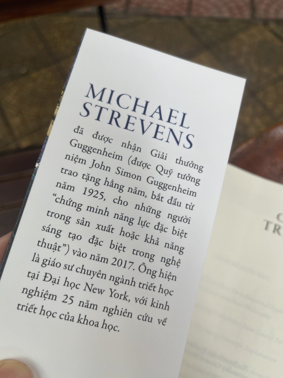 CỖ MÁY TRI THỨC – Tính Phi Lý Đã Tạo Nên Khoa Học Hiện Đại Như Thế Nào? - Michael Strevens - Tân Việt