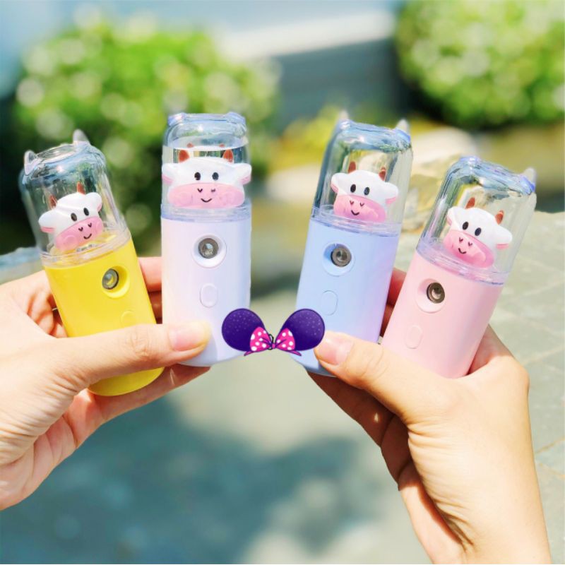 XỊT KHOÁNG MINI CẦM TAY HÌNH THÚ (PHUN SƯƠNG NANO) - giao ngẫu nhiên - 1 cái