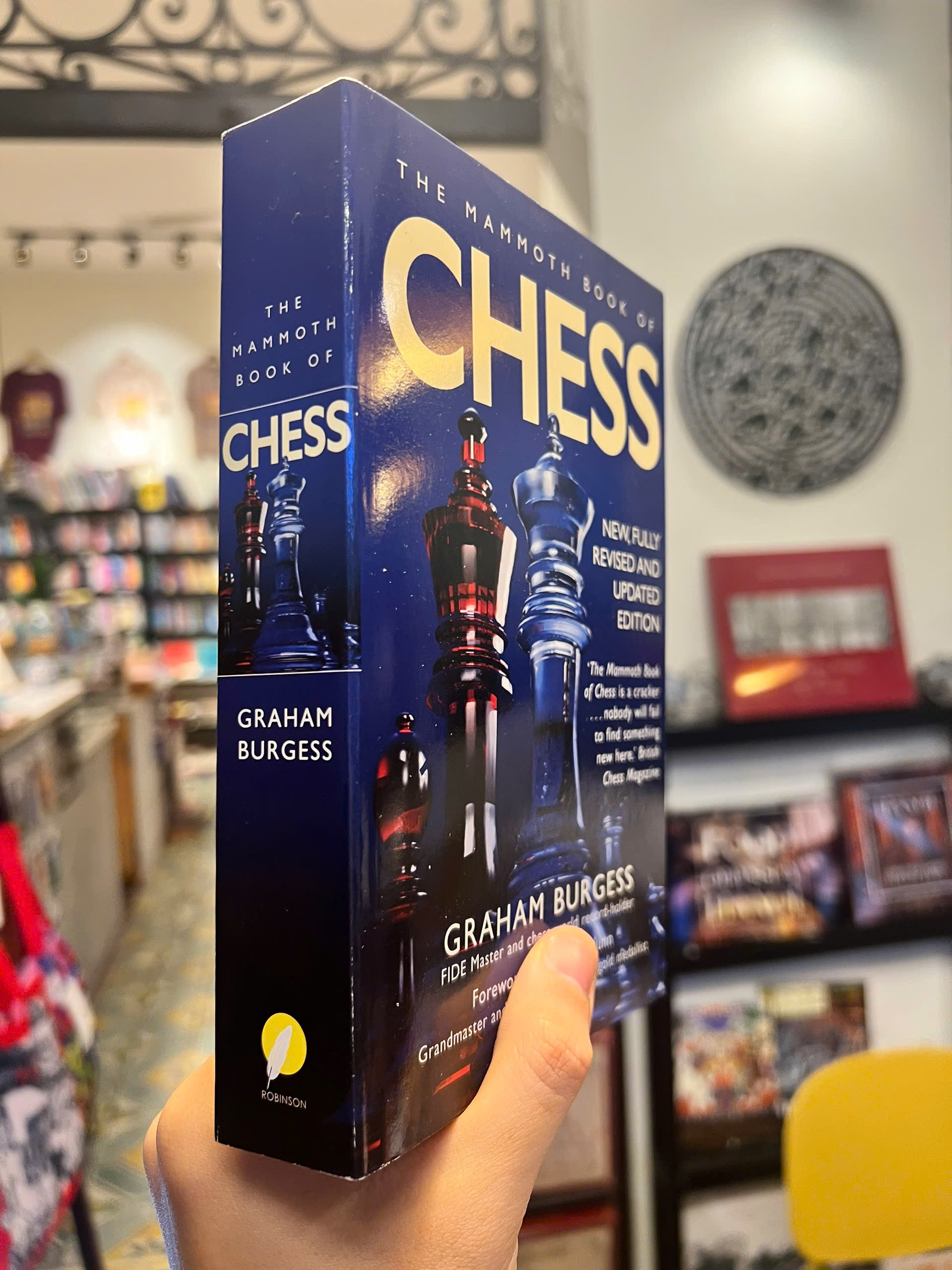 Sách - The Mammoth Book of Chess by Graham Burgess | Nonfiction / Games / Ngoại văn / Cờ vua