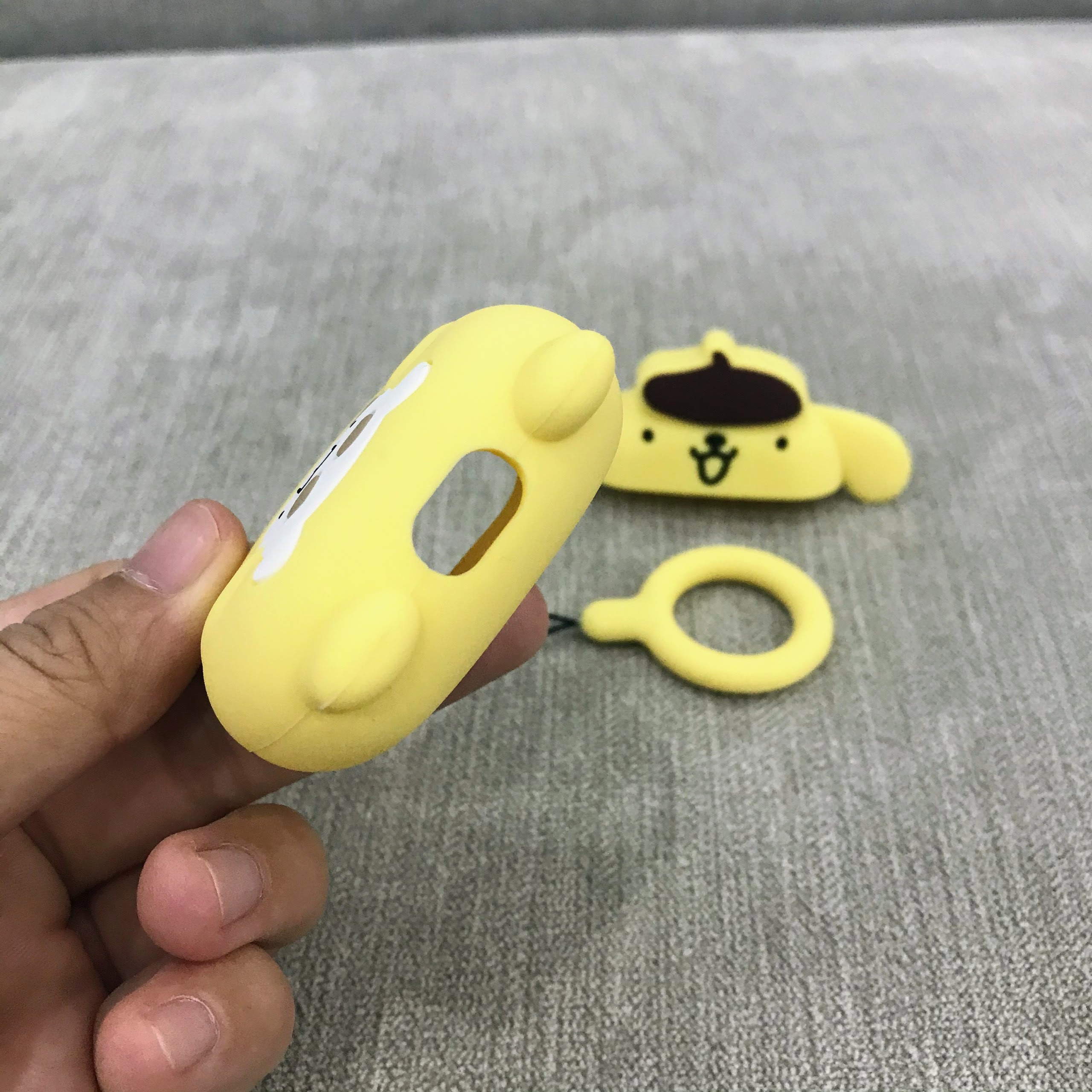 Case Dành Cho Airpods 1 / 2 - Ốp Bảo Vệ Chất Lượng Cao Cấp Dành Cho Airpods 1 / Airpods 2 - Chó Pudding